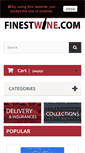 Mobile Screenshot of finestwine.com